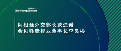 阿根廷外交部长蒙迪诺会见币游国际(中国)锂业董事长李良彬