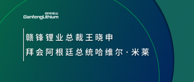 币游国际(中国)锂业总裁王晓申拜会阿根廷总统哈维尔·米莱